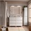 Mueble de baño Noja con patas 6 cajones doble seno white satin 120 cm de Salgar